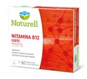 NATURELL Vitamín B12 Forte 60tabl. na sanie Dátum spotreby nešpecifikované