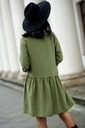 Sukienka Sugarfree oversize zielona rozmiar L Kolor zielony