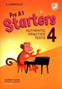 Книга для учащихся Pre A1 Starters 4 без ответов со звуком