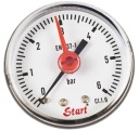 Манометрические часы для ножного насоса START