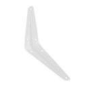 УГЛОВОЙ КРОНШТЕЙН ДЛЯ ПОЛОЧНОЙ КОНСОЛИ 300х350 БЕЛЫЙ