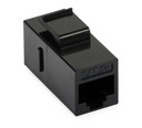 Łącznik modularny Keystone RJ45 kat.5e czarny