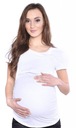 Tehotenská a dojčiaca blúzka 1102 amarant M Dominujúci vzor bez vzoru