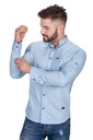 Koszula błękitna ze stójką 0134 fashionmen2 r. L Marka inna