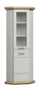 КОРА мебель - Шкаф-витрина угловая 63,5 (К16) 2D