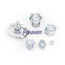 СЕДЛЕННЫЙ ЗАЖИМ 3 мм - 10 шт.