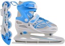 Роликовые коньки 2в1 размеры 34-41 ABEC 5