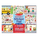 МНОГОРАЗОВЫЕ НАКЛЕЙКИ ДЛЯ ДЕТЕЙ С ДОСКИ CITY MELISSA & DOUG МНОГОРАЗОВЫЕ