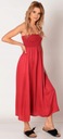 Бордовая длинная летняя юбка МАКСИ - платье 2в1
