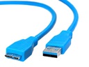 КАБЕЛЬ USB 3.0 A-B MICRO 1,0 м ДЛЯ ВНЕШНЕГО ДИСКА.