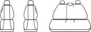 ЧОХОЛ DEDYKOWANE OPEL ASTRA H 3 HB (2004-2014R)  (13508606827) фото min 11