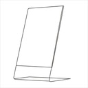 DL Подставка для меню/листовок из плексигласа L вертикальная