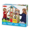 Melissa and Doug: domek dla lalek Wooden Hi-Rise D Bohater brak