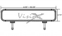VISIONX XIL-200 3600 LUMENOW НАКЛАДКА LED (СВІТЛОДІОД) ЄВРО IMP  (12912919499) фото min 5