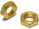 НИЗКАЯ ЛАТУННАЯ ГАЙКА M10 DIN 439 ЛАТУНЬ 2 шт.