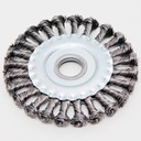 Дисковая щетка, 125 x 22,2 мм, плетеная проволока.