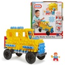 LITTLE TIKES Klocki Waffle Blocks AUTOBUS SZKOLNY