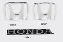 EMBLÈMES SUR ENJOLIVEURS HONDA 70MM ÉLASTIQUE 4 PIÈCESphoto 4