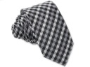 Галстук в клетку в японском стиле узкий узкий 6см кгs211