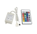 Контроллер RGB для светодиодных лент 72Вт 12В пульт дистанционного управления