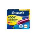 Картриджи для ручек Pelikan Розовый короткий