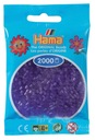 Hama Mini 2000 501-24 фиолетовые прозрачные бусы