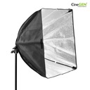 LAMPA FOTOGRAFICZNA SOFTBOX 40X40 STATYW ŻARÓWKA Moc żarówki/świetlówki 65 W