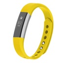 Ремешок для FITBIT ALTA/HR soft качественный ЖЕЛТЫЙ