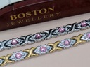 ZDRAVOTNÝ DÁMSKY MAGNETICKÝ NÁRAMOK SILNÁ PRAVÁ CHIRURGICKÁ OCEĽ Kolekcia BOSTON JEWELLERY PREMIUM