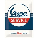 Вывеска VESPA Service 30x40см металл 23259