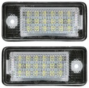 LUCES DIOPARA LUMINOSO LED RETROILUMINACIÓN TABLAS REJESTRACYJNEJ PARA AUDI A3 8P A4 B6 B7 A6 