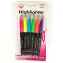 ХАЙЛАЙТЕРЫ ХАЙЛАЙТЕРЫ 6 ШТ. НАБОР ДЛЯ ШКОЛЫ И ОФИСА