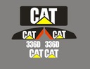 Наклейки защитные - CAT / CATERPILLAR 336D