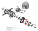 ROTAX 912 914 Обгонный подшипник стартера