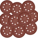 ШЛИФОВАЛЬНАЯ БУМАГА ДЛЯ ШЛИФОВАЛЬНОЙ БУМАГИ НА ВЕЛКРО 125ММ 10 ШТ.