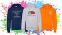 FRUIT HOODED Классический свитшот цвета фуксии M