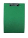 Буфер обмена Доска формата А4 с зажимом зеленого цвета