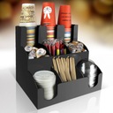 Контейнер-дозатор для чашек и трубочек для граниты