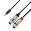 ADAM HALL K3YWFF АУДИОКАБЕЛЬ 2x XLR - JACK 3м