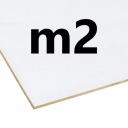 ПЛИТА ХДФ 3мм ОДНОСТОРОННЯЯ. БЕЛАЯ РЕЗКА ПО РАЗМЕРУ м2