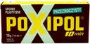 POXIPOL ПРОЗРАЧНЫЙ КЛЕЙ 10 МИН ДВУКОМПОНЕНТНЫЙ