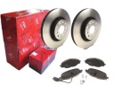 ПЕРЕДНИЕ ДИСКИ, КОЛОДКИ TRW, VW PASSAT B8, 312MM