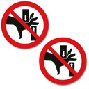 ПРЕДУПРЕЖДАЮЩИЕ наклейки Маркировка FORKLIFT UDT