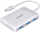 AUKEY USB C Hub HDMI 4 порта USB 3.0