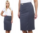 OŁÓWKOWA ELEGANCKA SPÓDNICA r 40