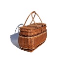 Элегантная корзина для покупок. Солидная корзина-сумочка.