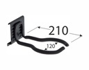 SGH15 ГАРАЖНЫЙ КРЮК РУЧКА ГОЛЬИАТА НАСТЕННАЯ ВЕШАЛКА ДЛЯ ИНСТРУМЕНТОВ 210X120MM