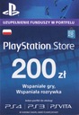 PlayStation: 200 злотых. Код сетевого магазина PSN PS4 PS3