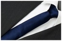 Узкий гладкий галстук из микрофибры шириной 6 см, 40 цветов