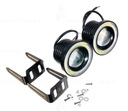 3-ДЮЙМОВЫЕ DRL ANGLE EYE LED COB ДНЕВНЫЕ КОЛЬЦА